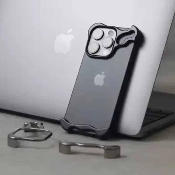 قاب مینیمالیست دو تیکه رینگی minimalist case برای آیفون 13